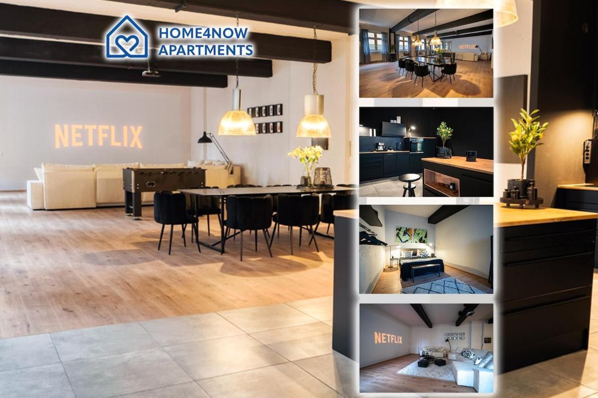 Design Loft - Heimkino - Zentral - Parkplatz - Tischkicker - Kueche Wiesbaden
